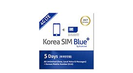 韩国SIM卡 Blue Plus